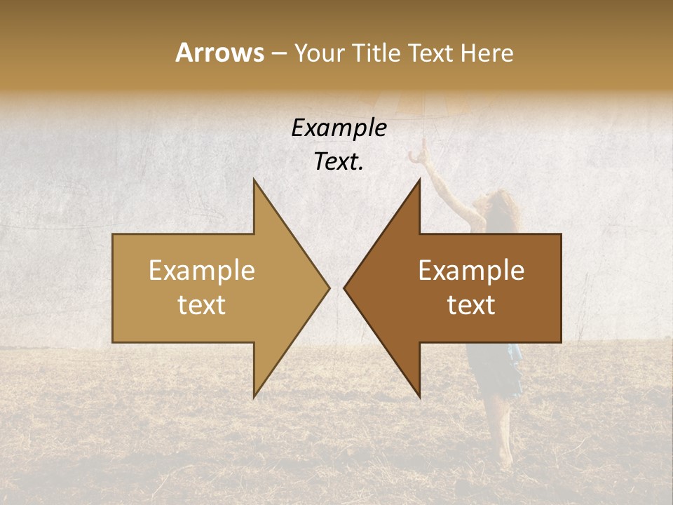 Nature Women Fall PowerPoint Template