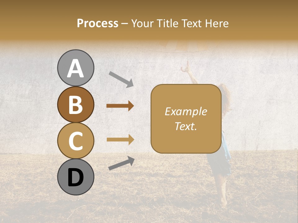 Nature Women Fall PowerPoint Template