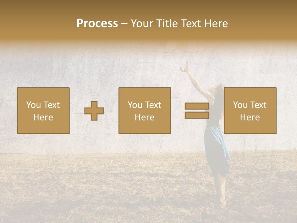 Nature Women Fall PowerPoint Template