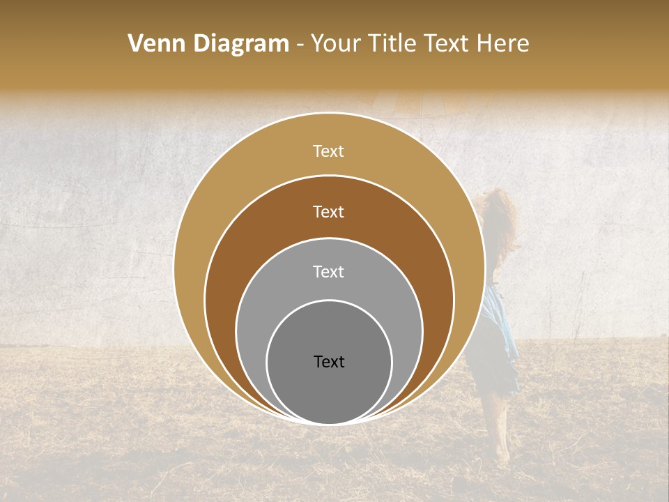 Nature Women Fall PowerPoint Template