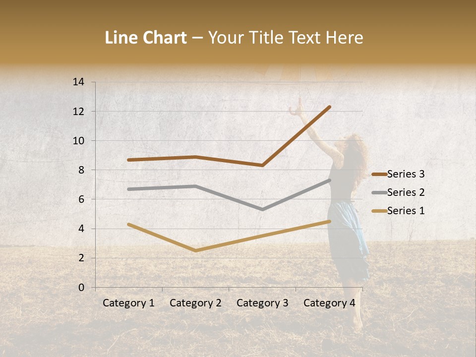 Nature Women Fall PowerPoint Template