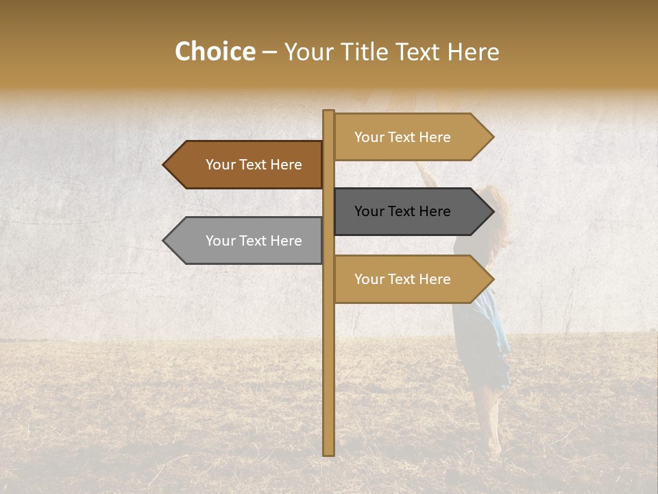 Nature Women Fall PowerPoint Template