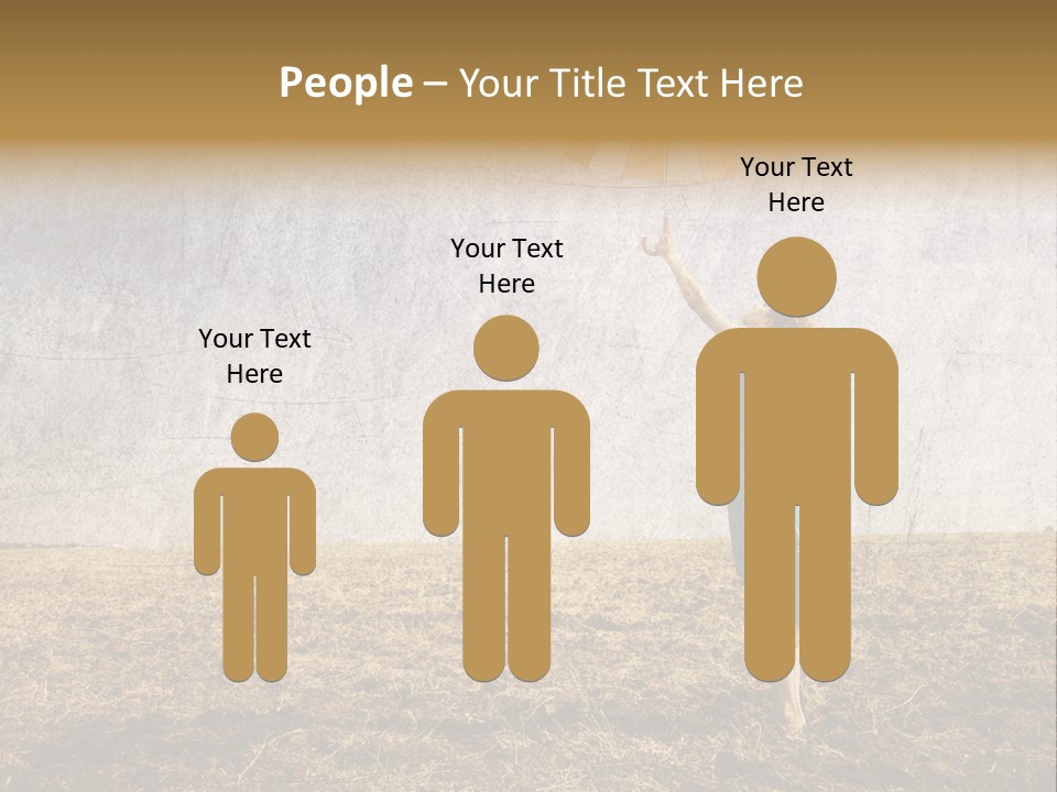 Nature Women Fall PowerPoint Template