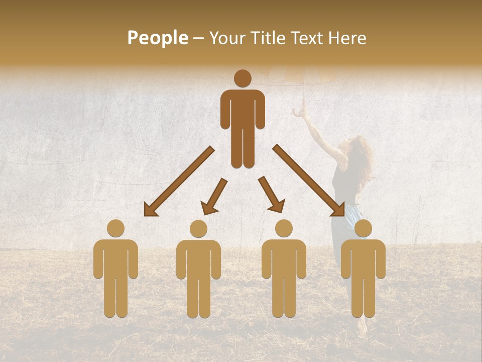 Nature Women Fall PowerPoint Template