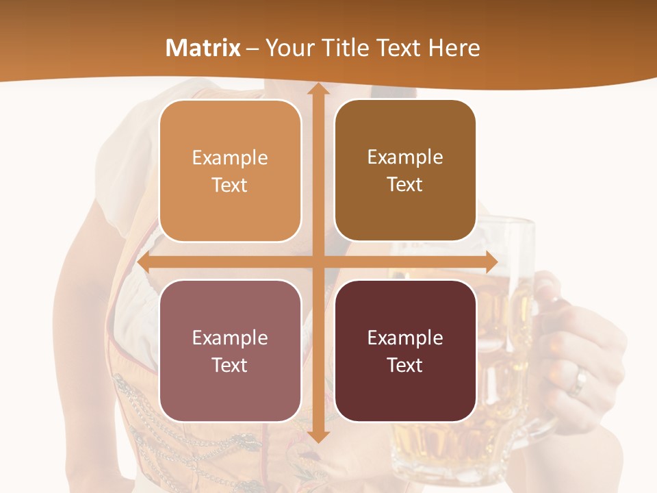 Celebration White Isolated PowerPoint Template