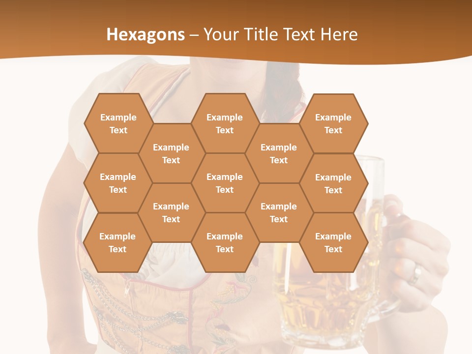 Celebration White Isolated PowerPoint Template