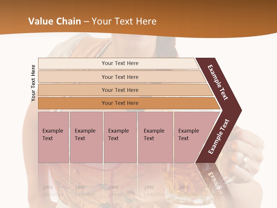 Celebration White Isolated PowerPoint Template