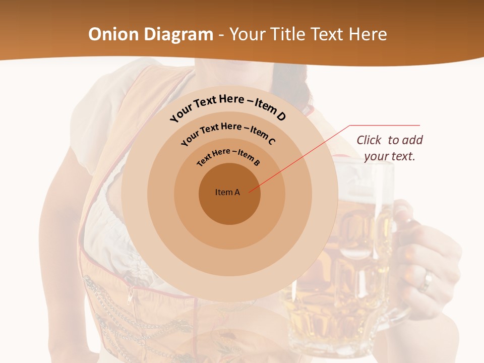 Celebration White Isolated PowerPoint Template