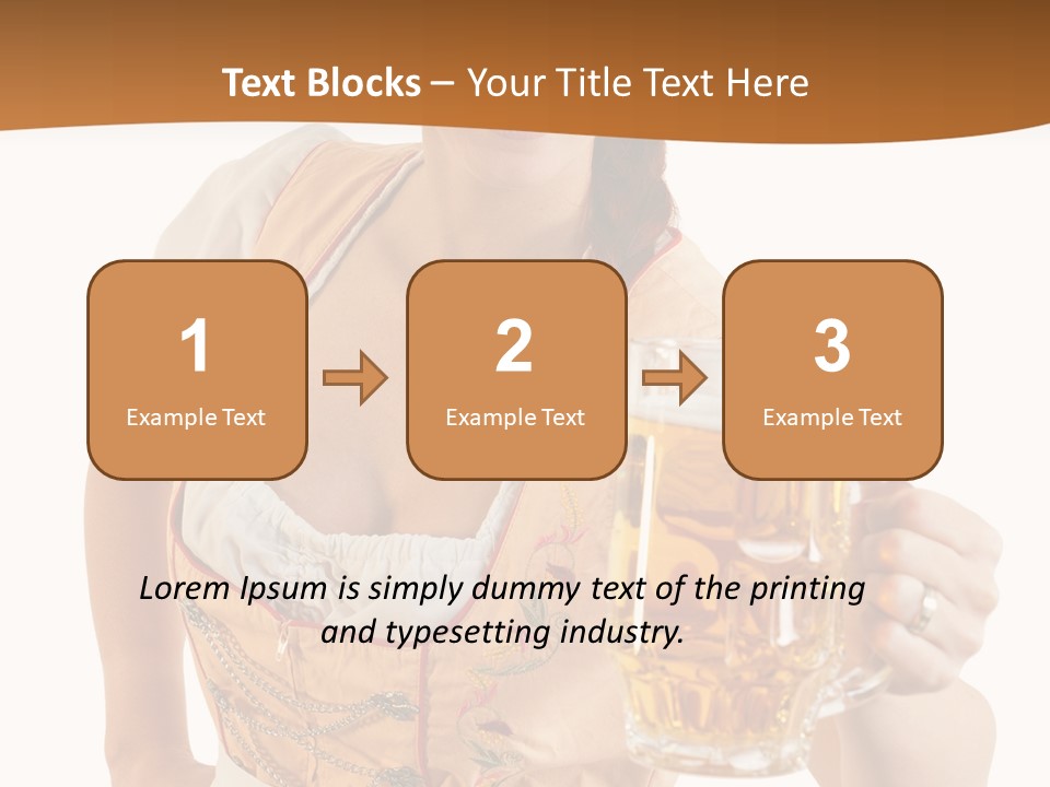 Celebration White Isolated PowerPoint Template