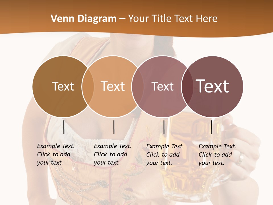 Celebration White Isolated PowerPoint Template