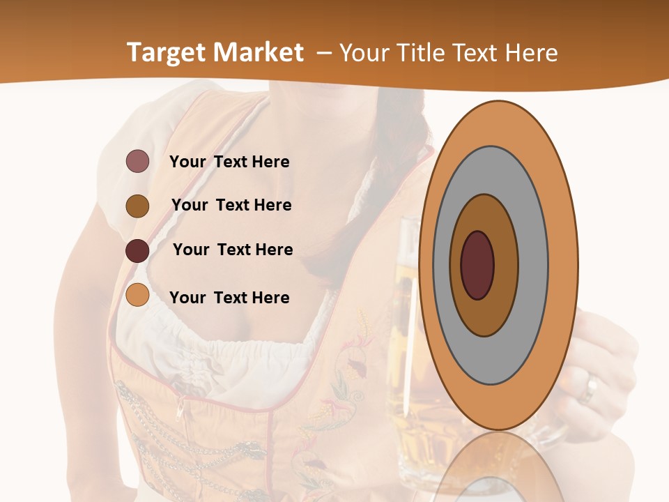 Celebration White Isolated PowerPoint Template