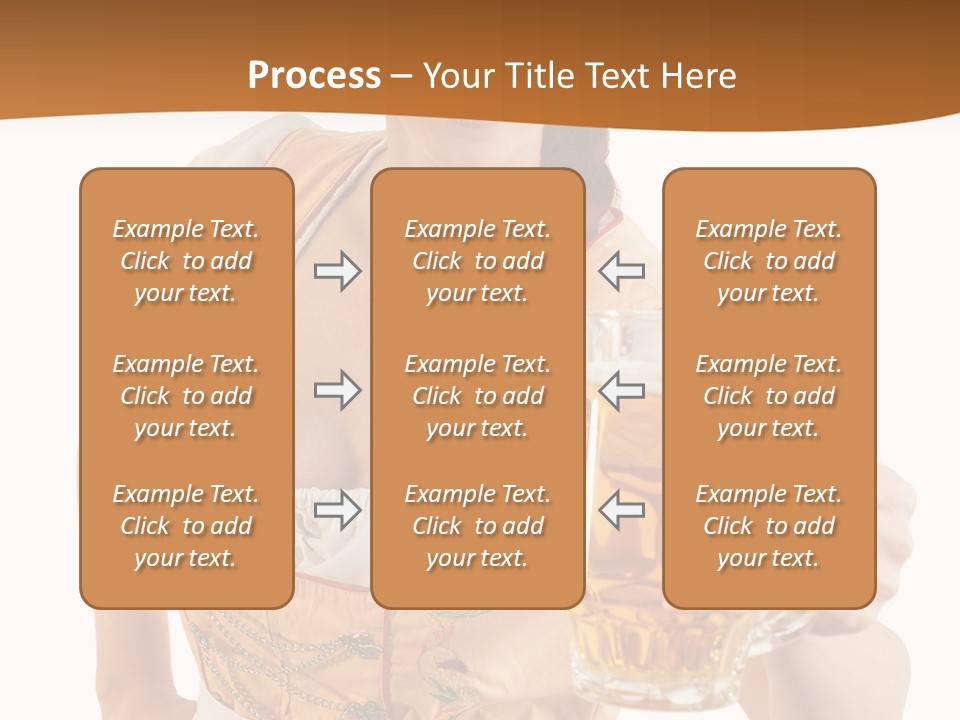 Celebration White Isolated PowerPoint Template