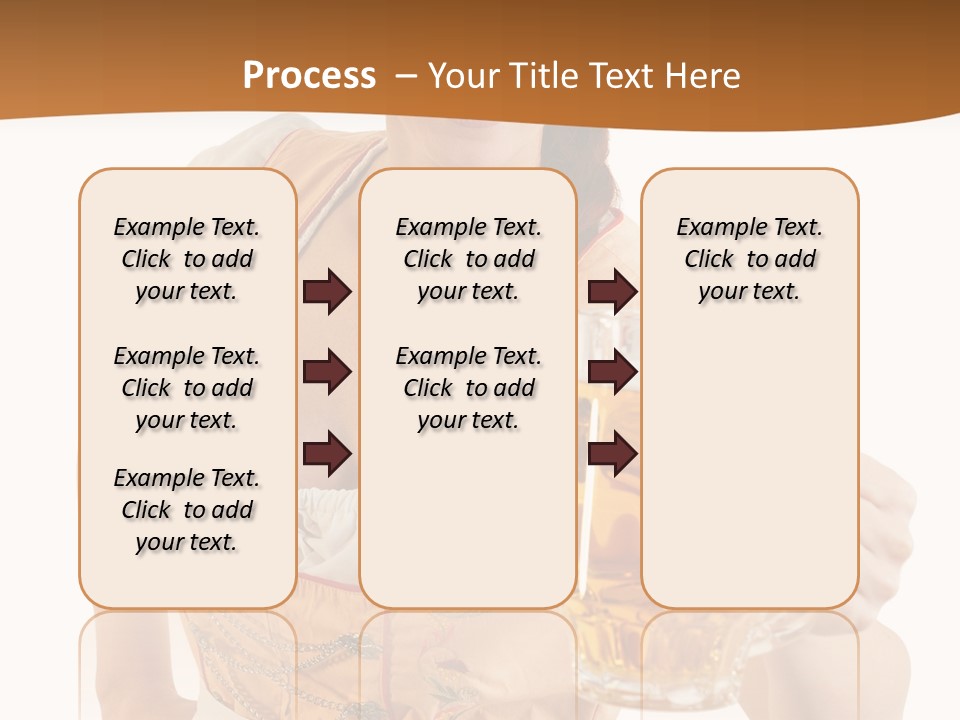 Celebration White Isolated PowerPoint Template
