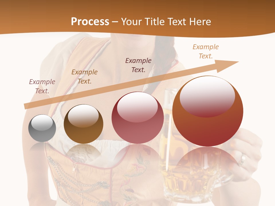 Celebration White Isolated PowerPoint Template