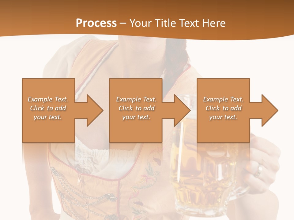 Celebration White Isolated PowerPoint Template