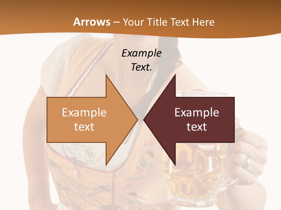 Celebration White Isolated PowerPoint Template