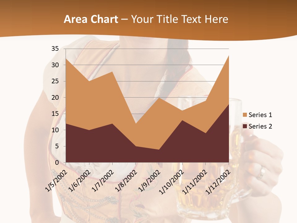 Celebration White Isolated PowerPoint Template