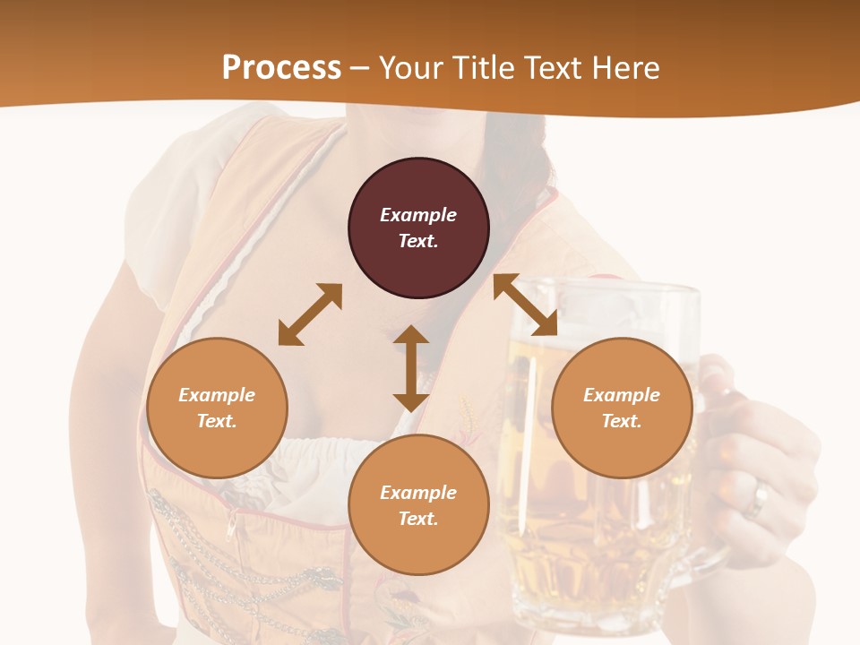 Celebration White Isolated PowerPoint Template