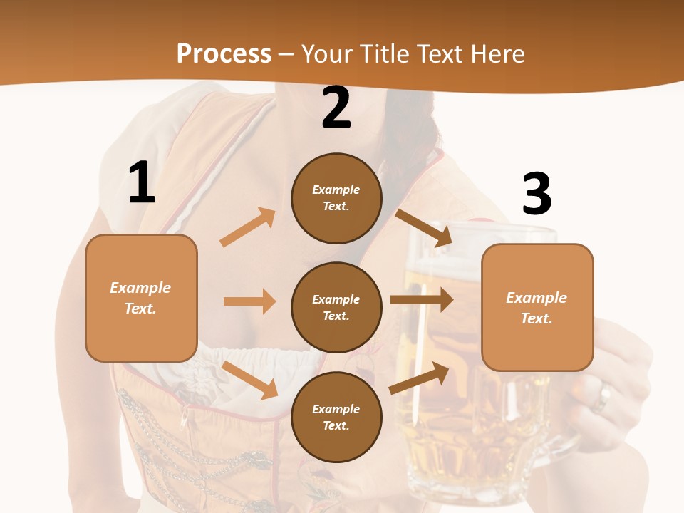 Celebration White Isolated PowerPoint Template