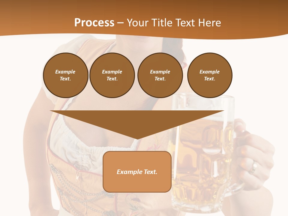 Celebration White Isolated PowerPoint Template