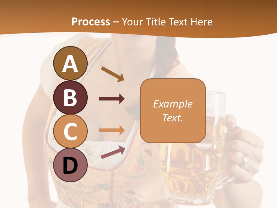 Celebration White Isolated PowerPoint Template