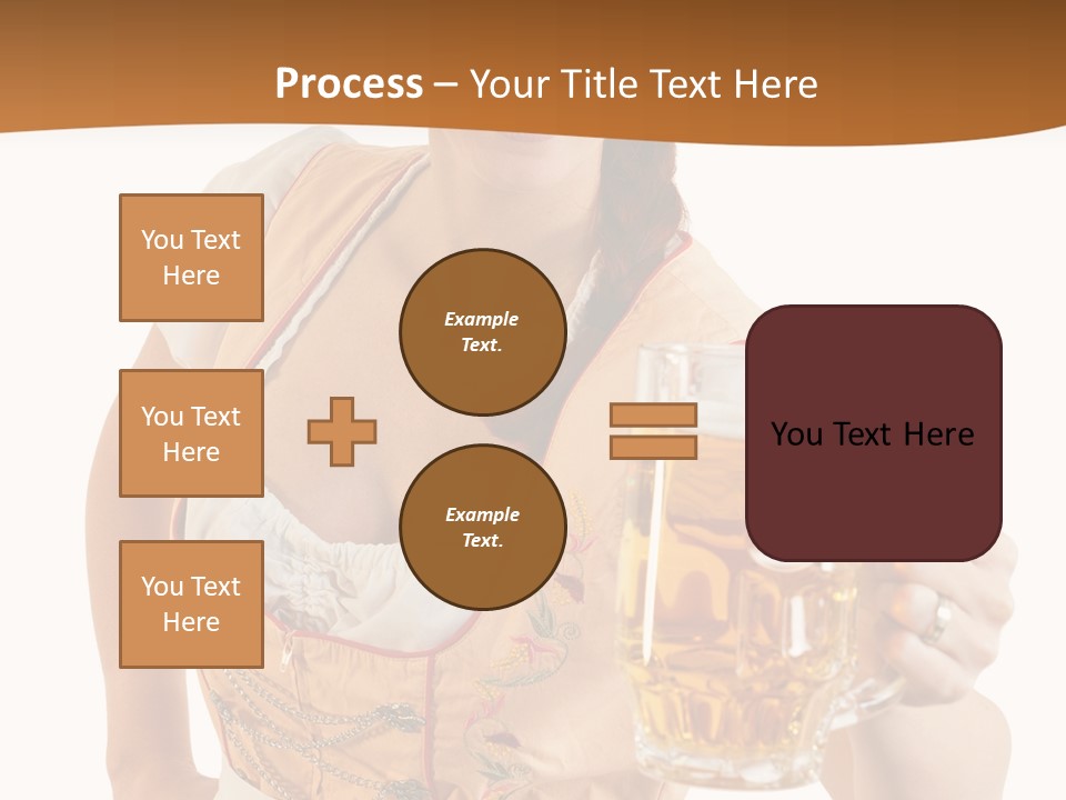 Celebration White Isolated PowerPoint Template