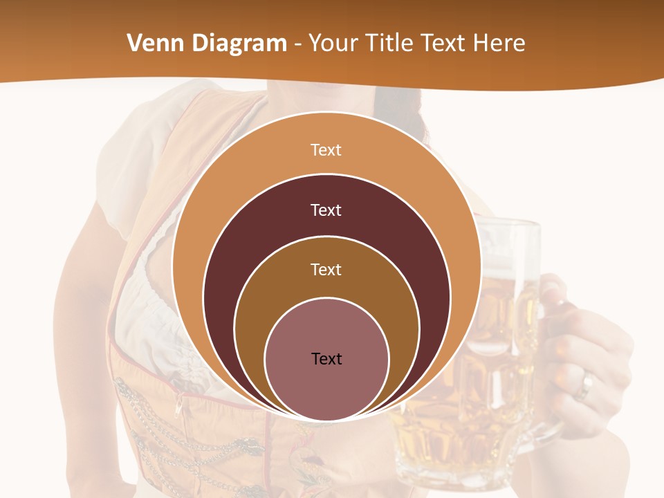 Celebration White Isolated PowerPoint Template