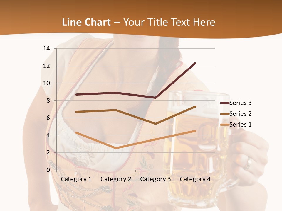 Celebration White Isolated PowerPoint Template