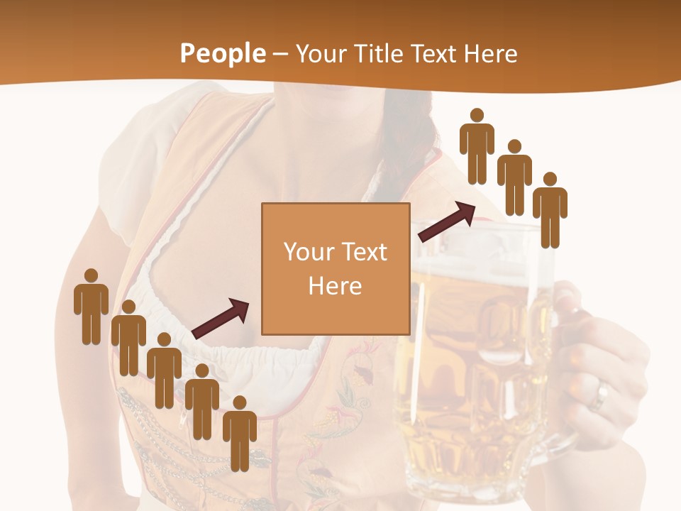 Celebration White Isolated PowerPoint Template