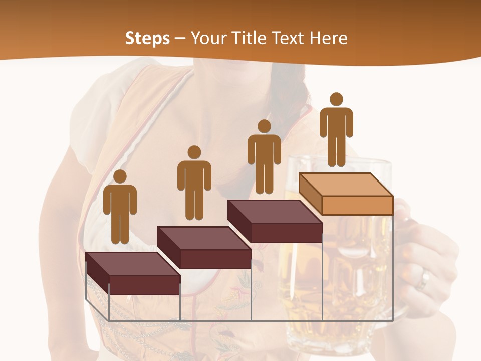 Celebration White Isolated PowerPoint Template