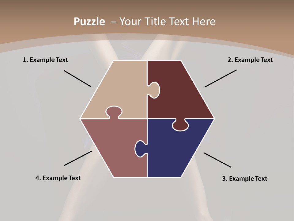 Female Beauty Y PowerPoint Template