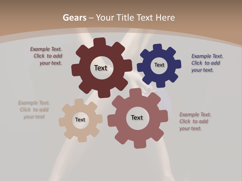 Female Beauty Y PowerPoint Template