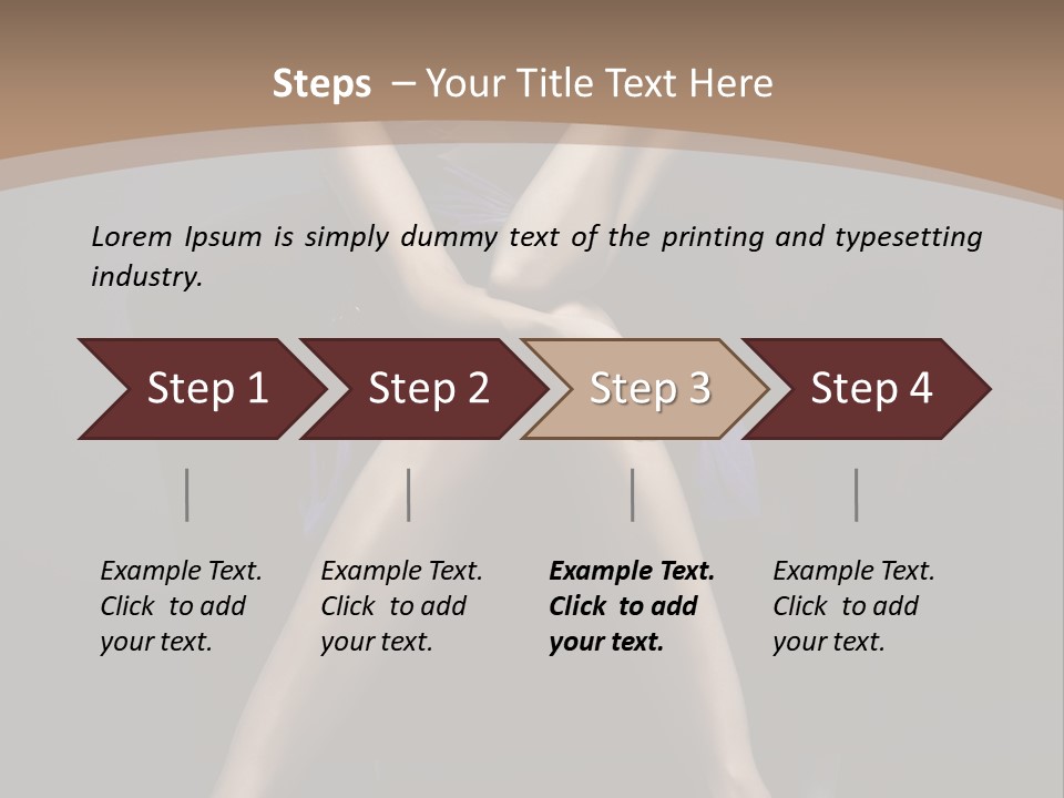 Female Beauty Y PowerPoint Template
