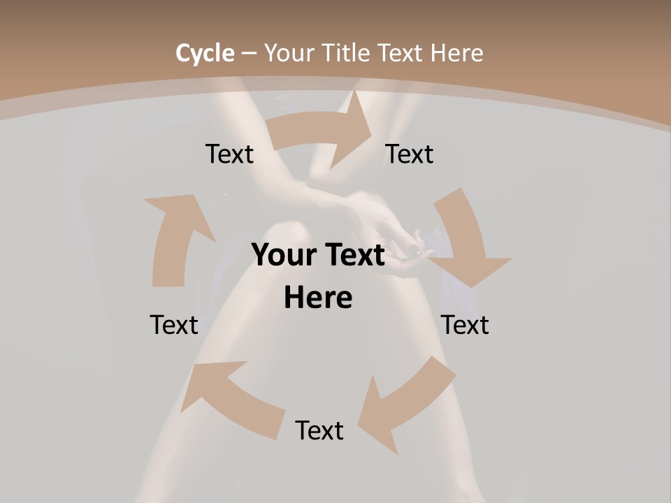 Female Beauty Y PowerPoint Template