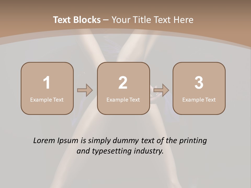 Female Beauty Y PowerPoint Template