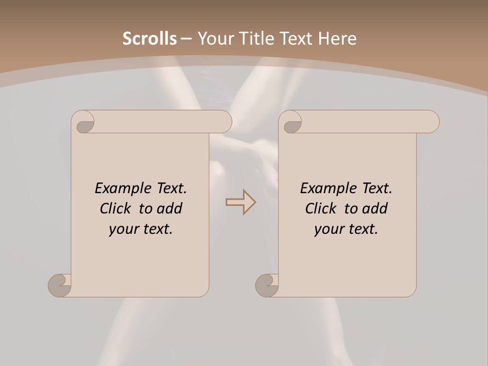 Female Beauty Y PowerPoint Template