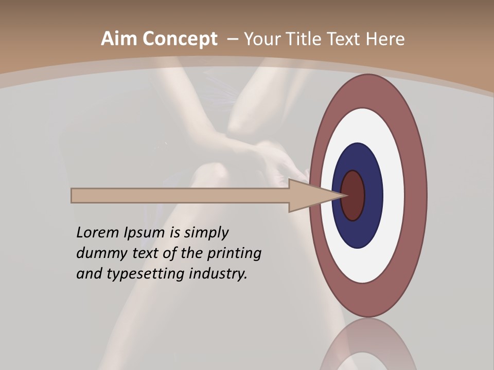 Female Beauty Y PowerPoint Template