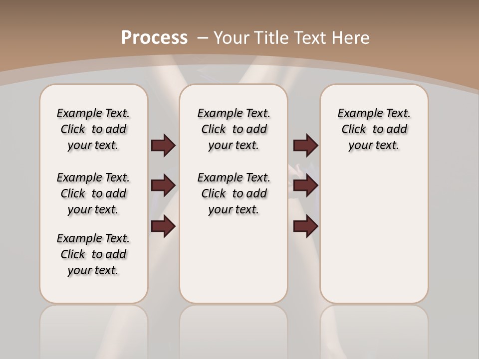 Female Beauty Y PowerPoint Template