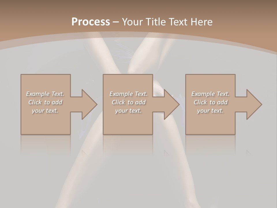 Female Beauty Y PowerPoint Template