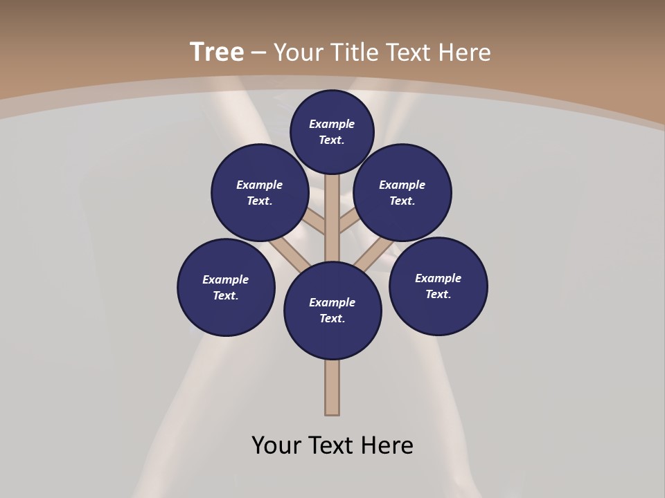 Female Beauty Y PowerPoint Template