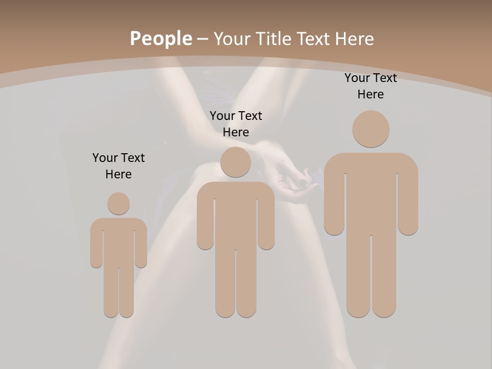 Female Beauty Y PowerPoint Template