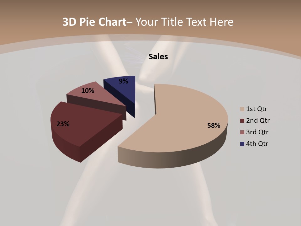 Female Beauty Y PowerPoint Template