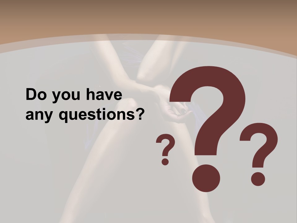 Female Beauty Y PowerPoint Template