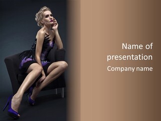 Beautiful Fashion Vintage PowerPoint Template