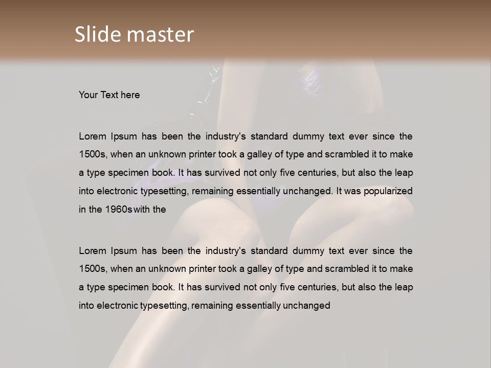 Beautiful Fashion Vintage PowerPoint Template