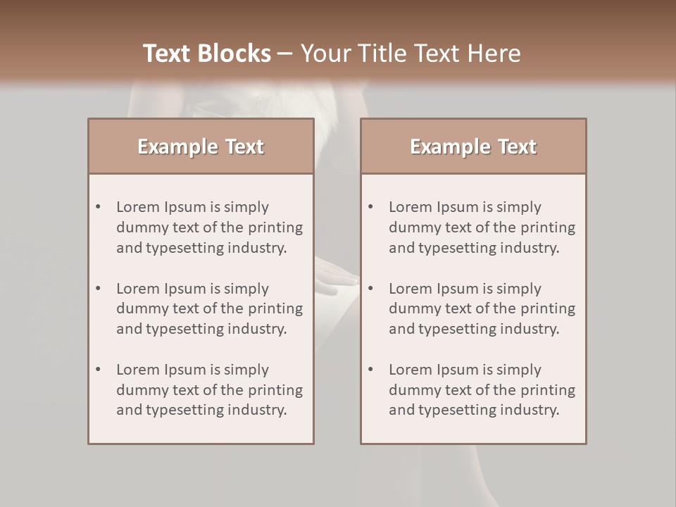 Adult Sad Vintage PowerPoint Template