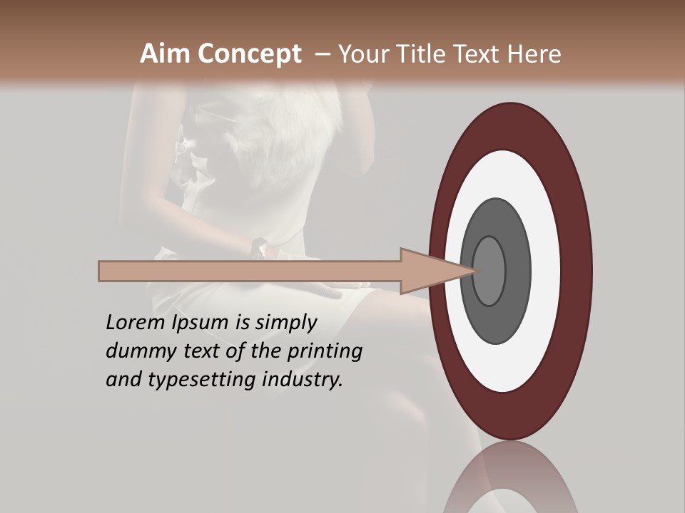 Adult Sad Vintage PowerPoint Template