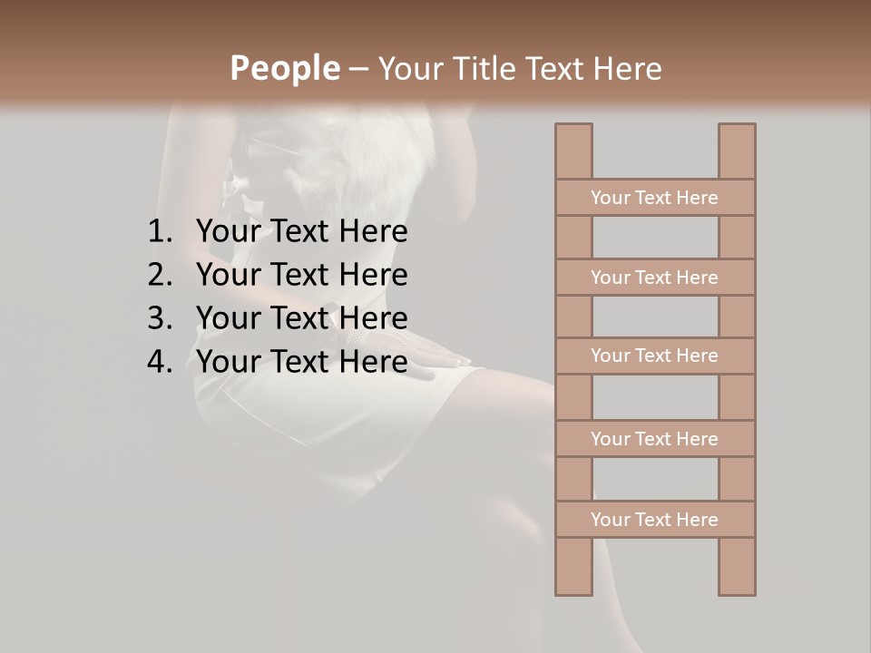 Adult Sad Vintage PowerPoint Template