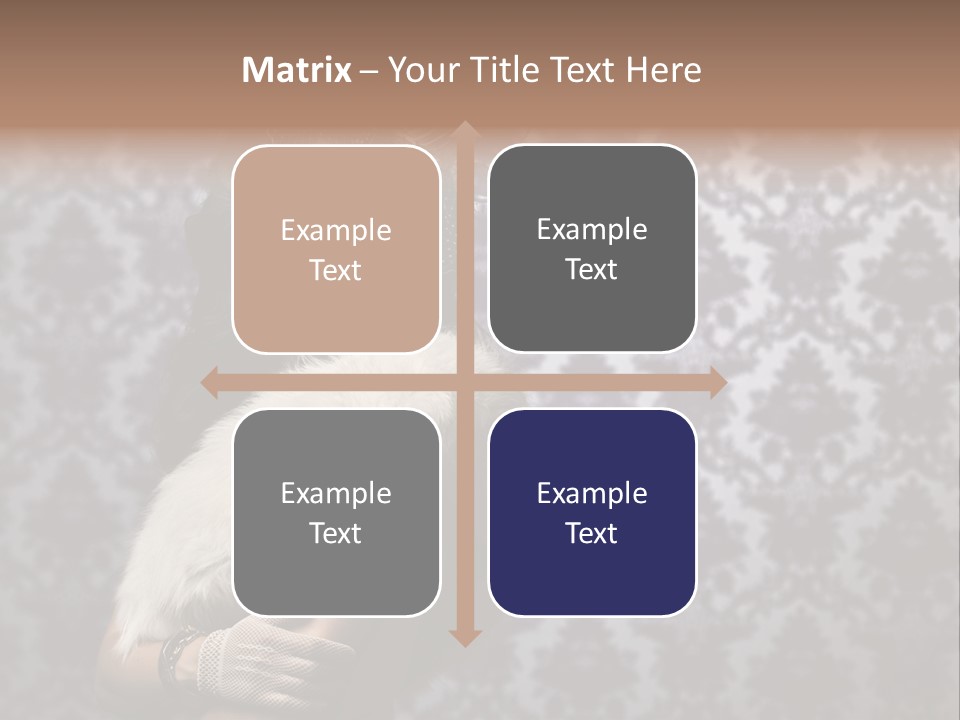 Classic Purple Styled PowerPoint Template