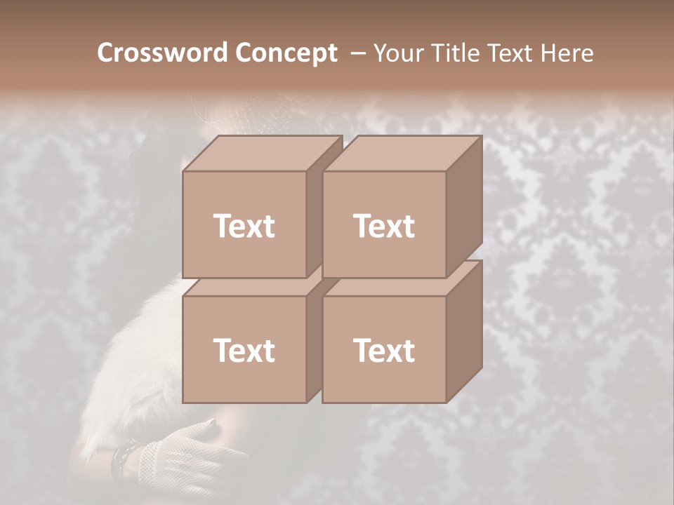 Classic Purple Styled PowerPoint Template